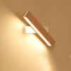 Wooden Wall Light with Modern LED Design for Living Room