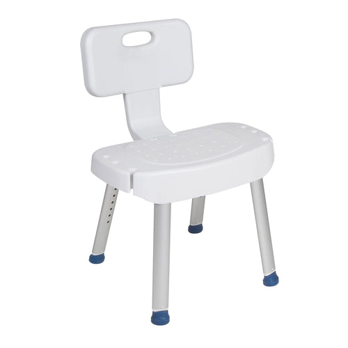 Bathroom Safety Shower Chair with Folding Back RIO Medical Supplies