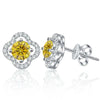 1ct Moissanite Stud Earrings For Women 925 Sterling Silver Wedding Gift