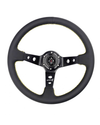 SPDZ1 Yellow Lined Steering Wheel