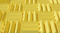 4 Inch Acoustic Foam Wedge Style Panels - 13 Color Options