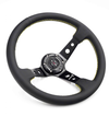 SPDZ1 Yellow Lined Steering Wheel