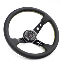 SPDZ1 Yellow Lined Steering Wheel