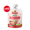 Holle Organic Apple, Banana & Berries Yogurt Pouches
