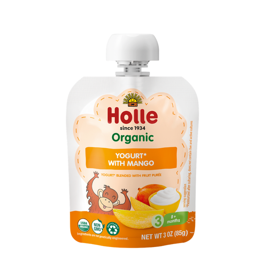 Holle Organic Mango Yogurt Pouches