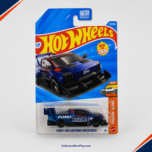 Hot Wheels Ford F-150 Lightning Supertruck | Truckin' Along Series 5/5 - 151/250