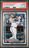 Graded 2024 Topps Bowman Draft Jac Caglianone #BD8 Rookie RC Baseball Card PSA 10 Gem Mint
