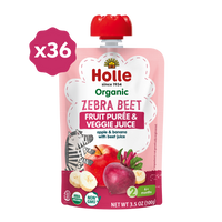 Organic Zebra Beet Fruit & Veggie Purée