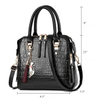 Luxe Alligator Leather Shoulder Bag - Stylish Premium Leather Bag for Women